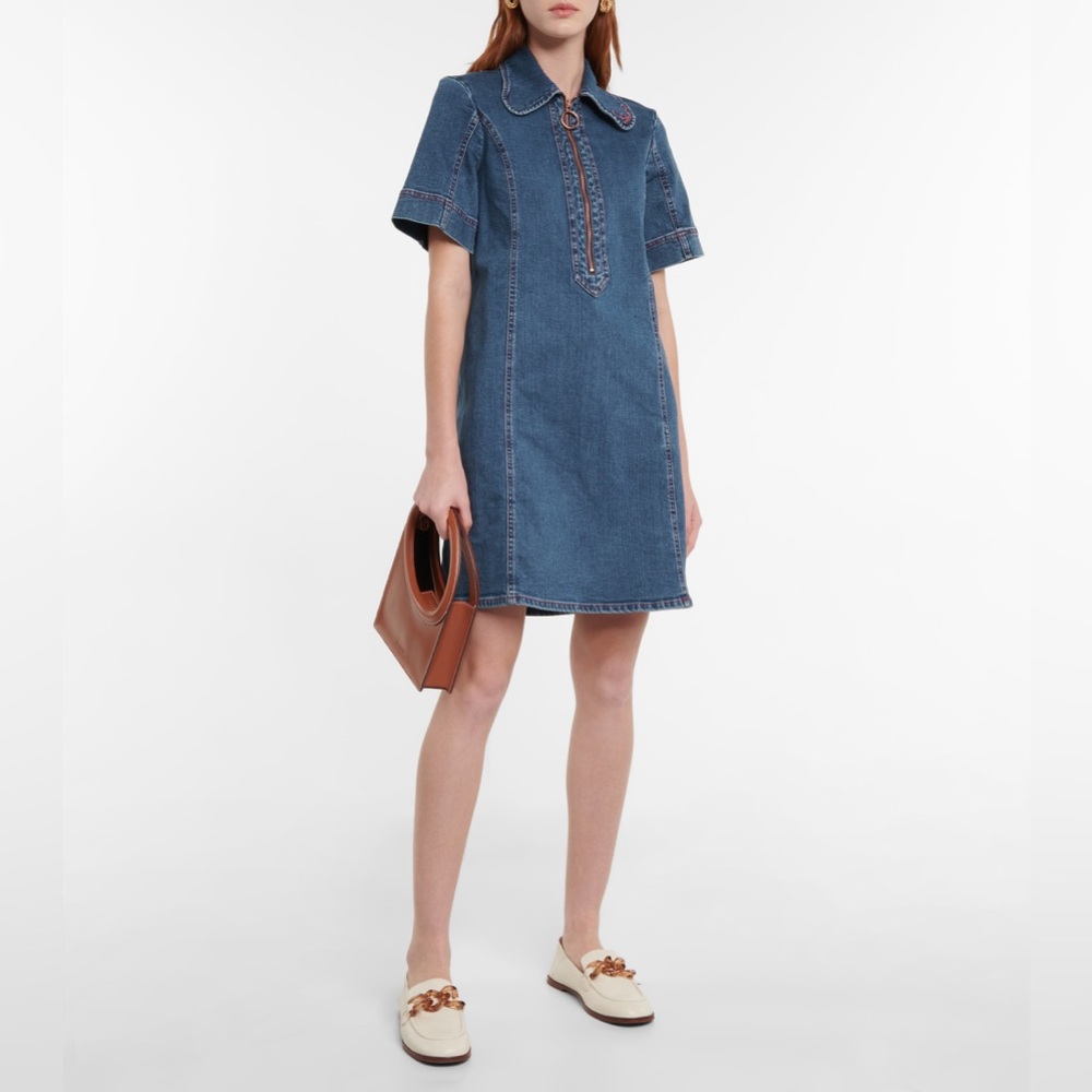 SEE BY CHLOE denim minidress, size 42/10